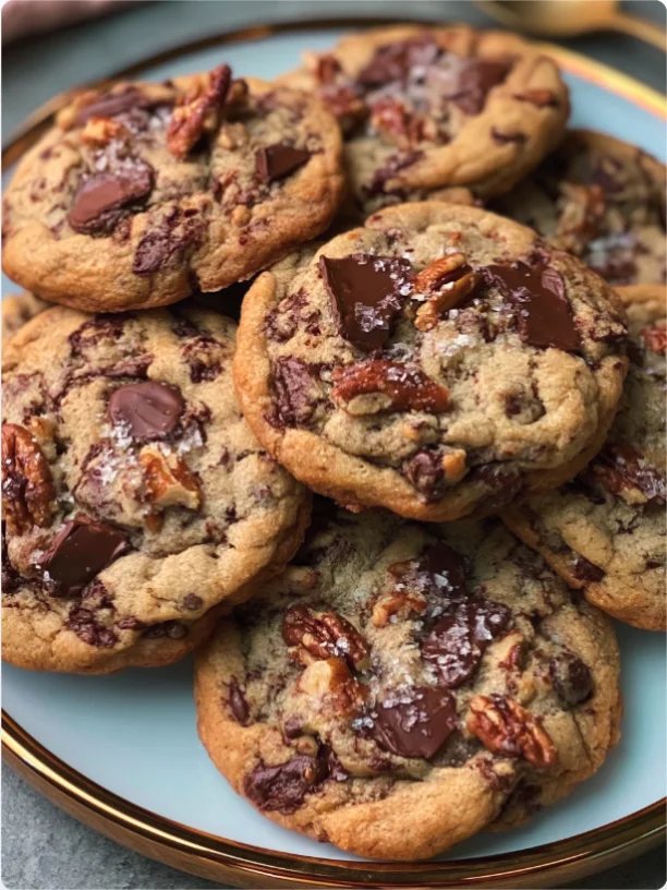 Butter Pecan Chocolate Chip Cookies