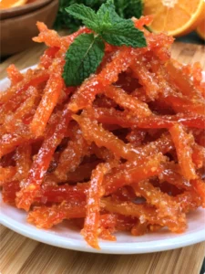Candied Orange Peel Recipe