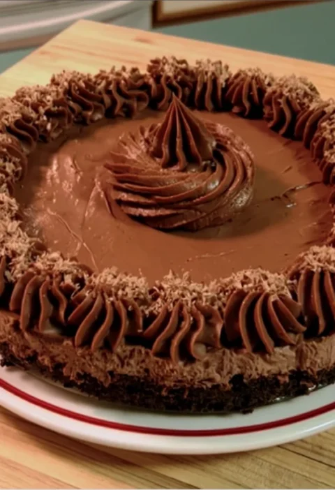 Chocolate Peanut Butter Cream Pie