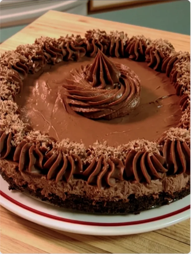 Chocolate Peanut Butter Cream Pie