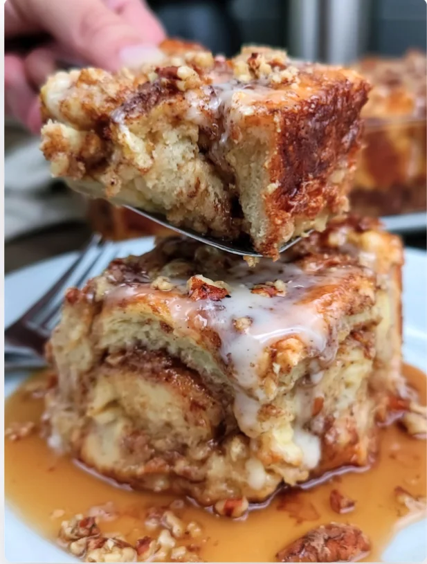 Cinnamon Roll Bread Pudding