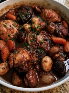 Coq au Vin Recipe
