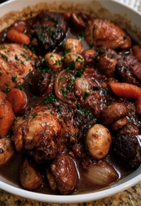 Coq au Vin recipe
