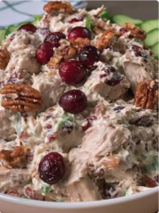 Cranberry Pecan Chicken Salad