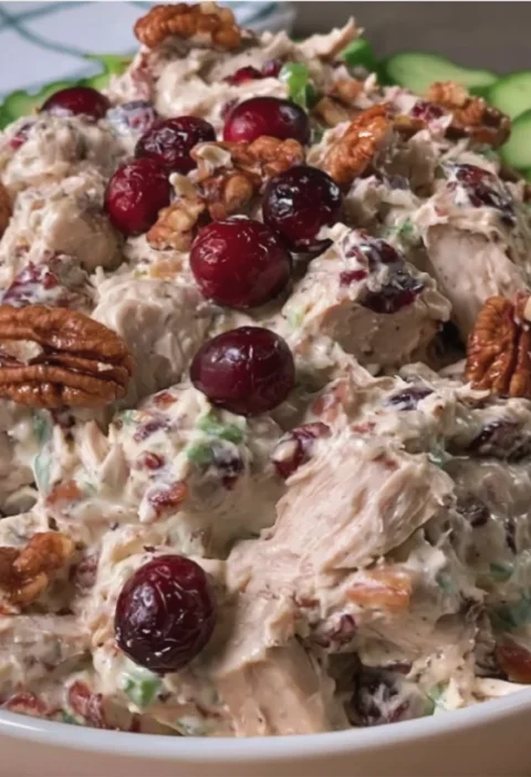 Cranberry Pecan Chicken Salad