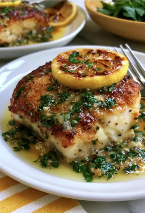 Creamy Lemon Butter Cod