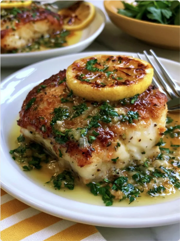 Creamy Lemon Butter Cod