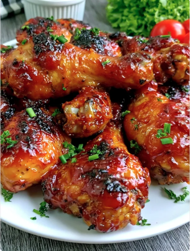 Easy Honey Glazed Chicken Drumsticks