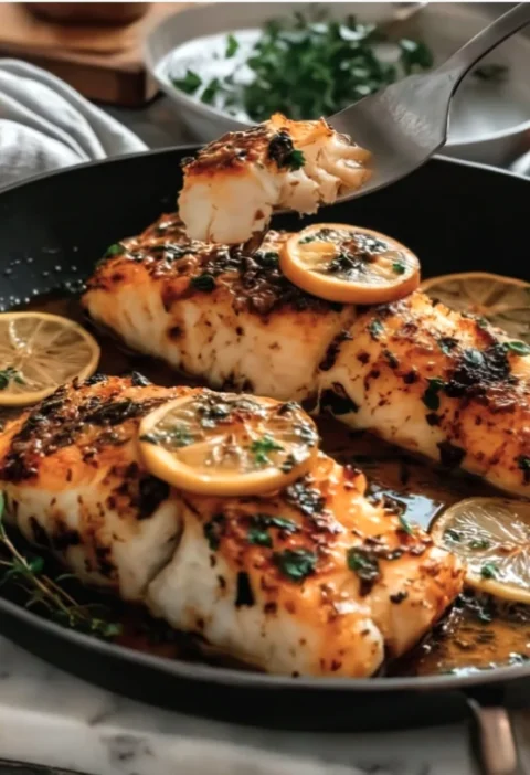 Easy Lemon Garlic Baked Fish