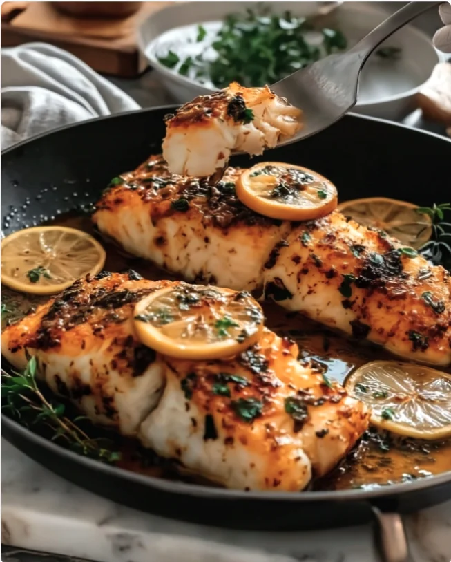 Easy Lemon Garlic Baked Fish