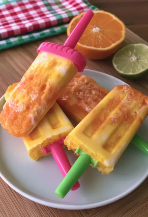 Easy Orange Creamsicles