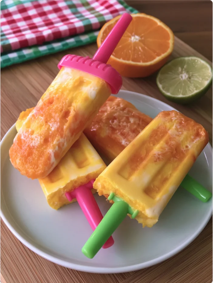 Easy Orange Creamsicles
