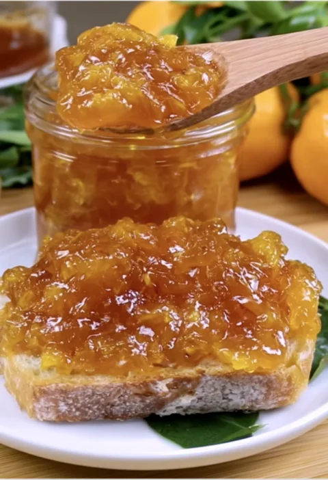 homemade mandarin jam