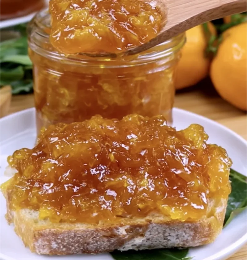 homemade mandarin jam