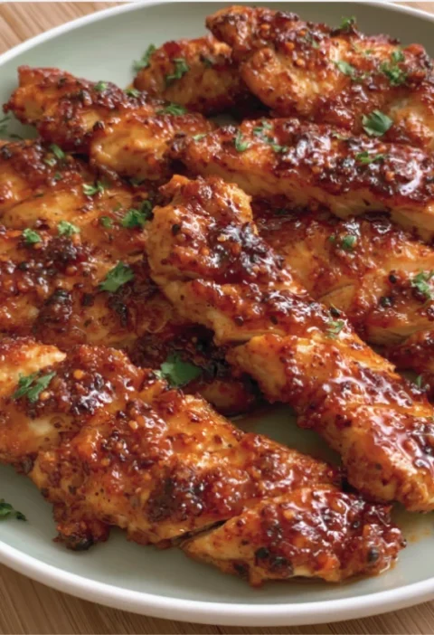 Juicy Chicken Breast Strips