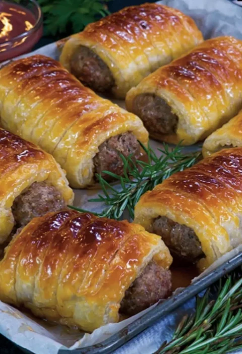 Minced Meat Sausage Rolls