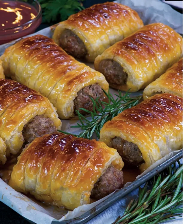 Minced Meat Sausage Rolls
