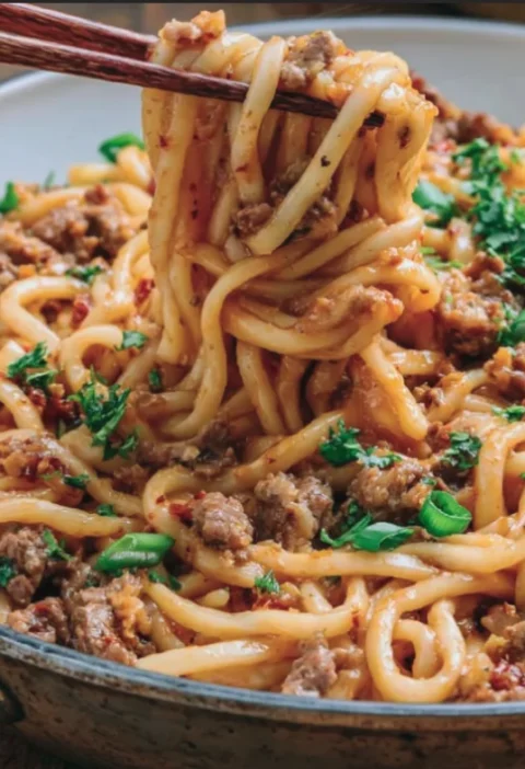 One-Pan Beef Noodle Skillet
