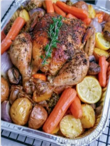 One-Pot Whole Chicken & Veggies