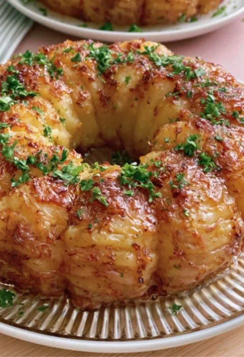 Oven Baked Potato Ring