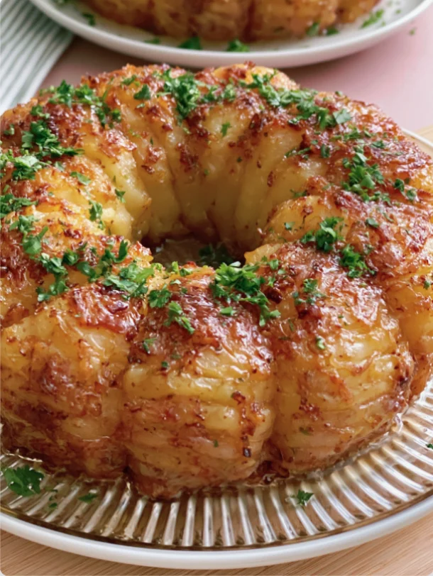 Oven Baked Potato Ring