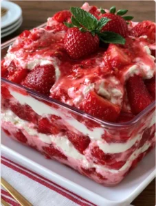 Strawberry Dessert Delight