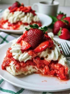 Strawberry Pavlova