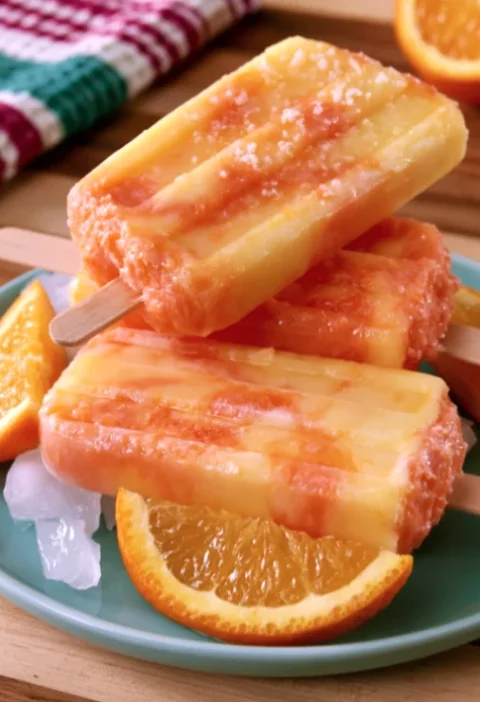 SunnyD Creamsicle Pops