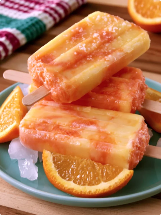 SunnyD Creamsicle Pops