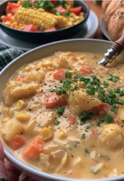 Vegan Potato Corn Chowder