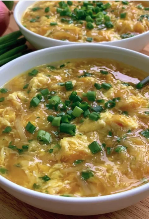 Yummy Easy Egg Drop Soup