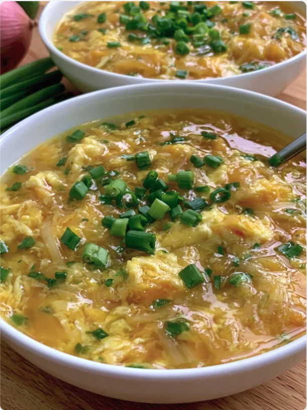 Yummy Easy Egg Drop Soup