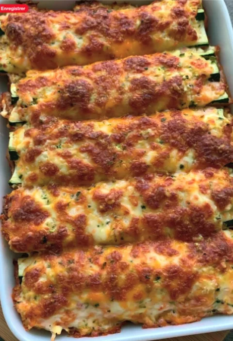 Cheesy Zucchini Breadsticks