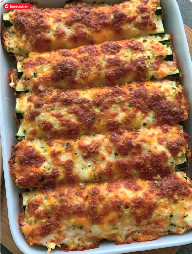 Cheesy Zucchini Breadsticks