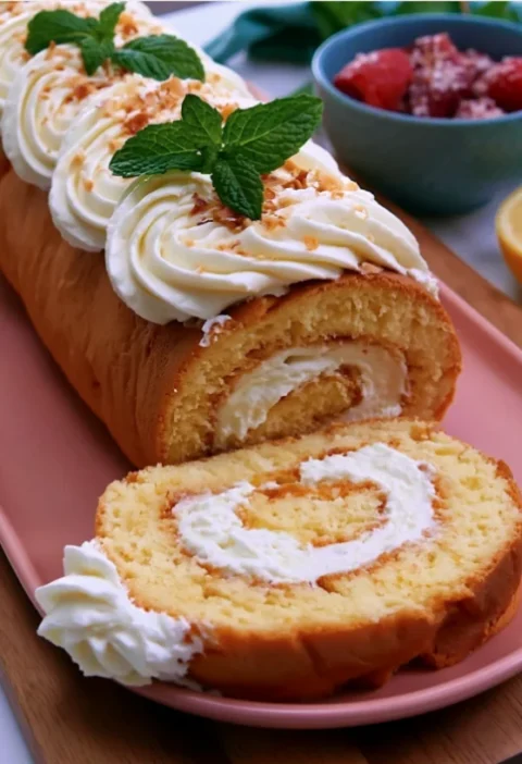 Classic Vanilla Swiss Roll