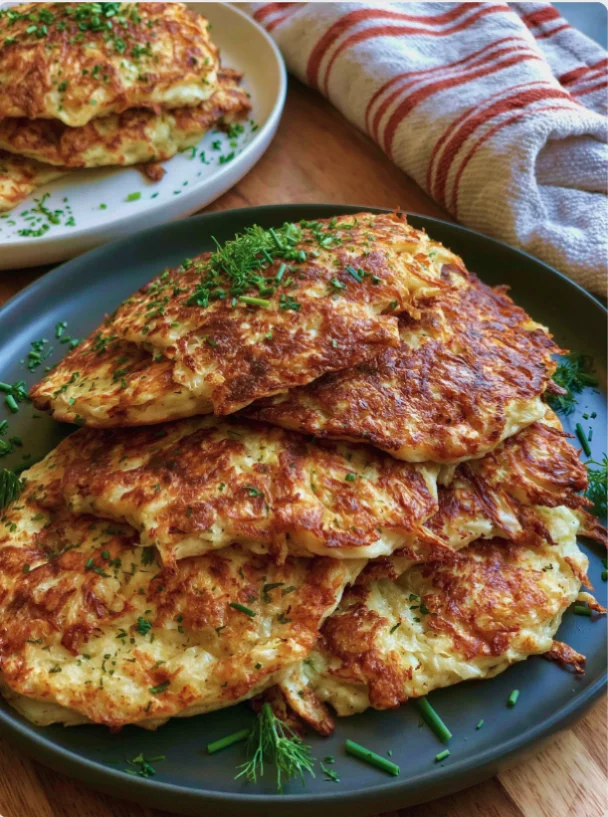 Crispy Cabbage Pancakes