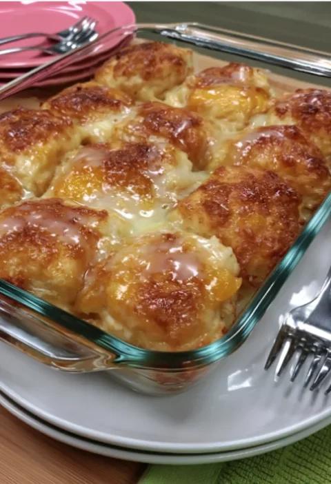 Peach Dumplins