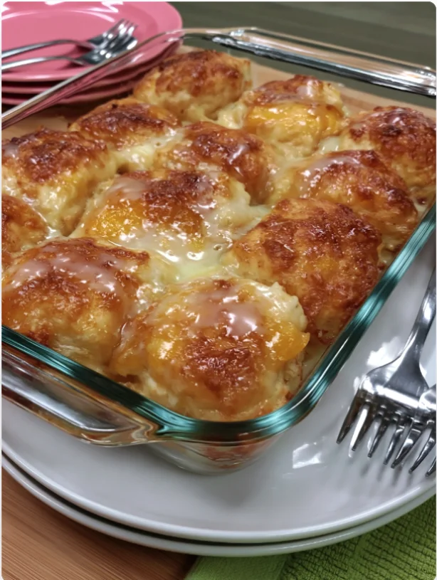 Peach Dumplins