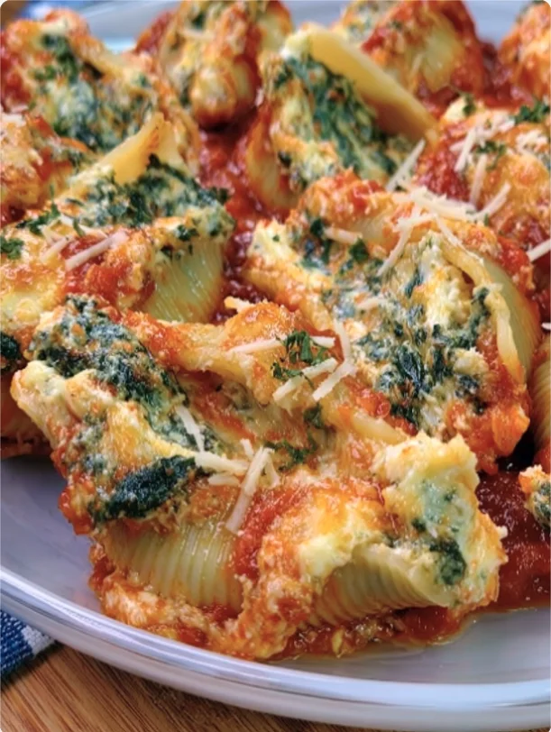 Spinach Ricotta Stuffed Shell
