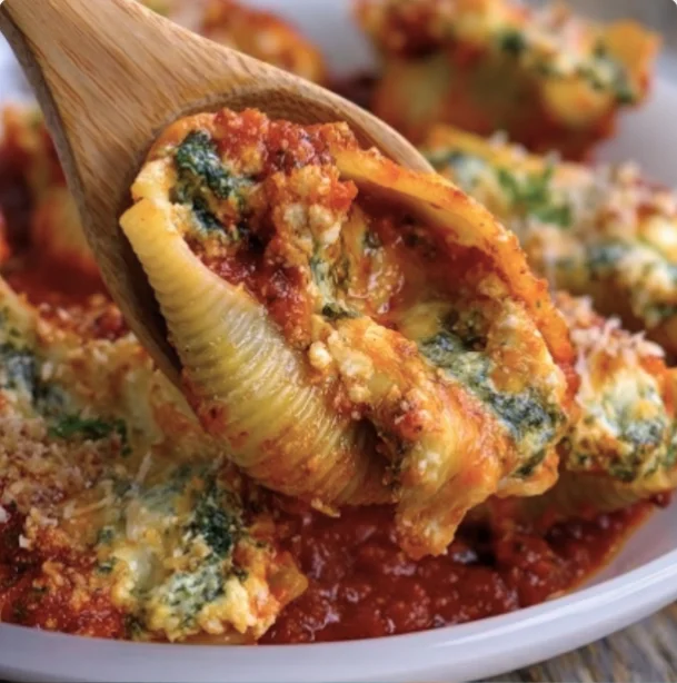 Spinach Ricotta Stuffed Shell - spinach-ricotta-stuffed-shell-3