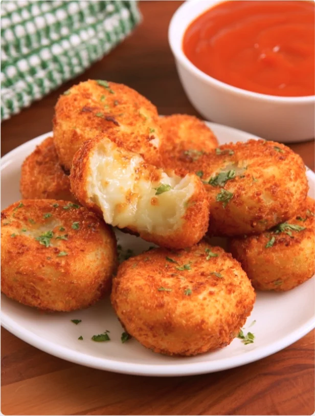 Crispy Potato Cheese Bite