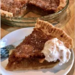 Apple Dumplings with Molasses Whipped Cream