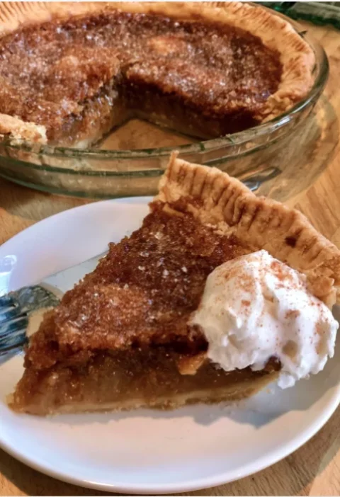 Old-Fashioned Brown Sugar Pie