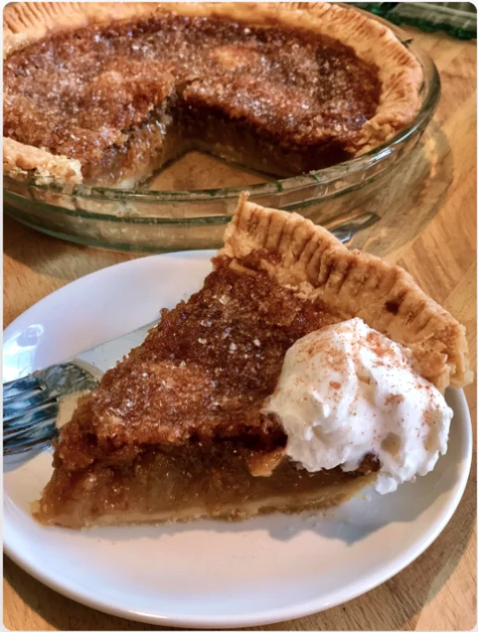 Old-Fashioned Brown Sugar Pie