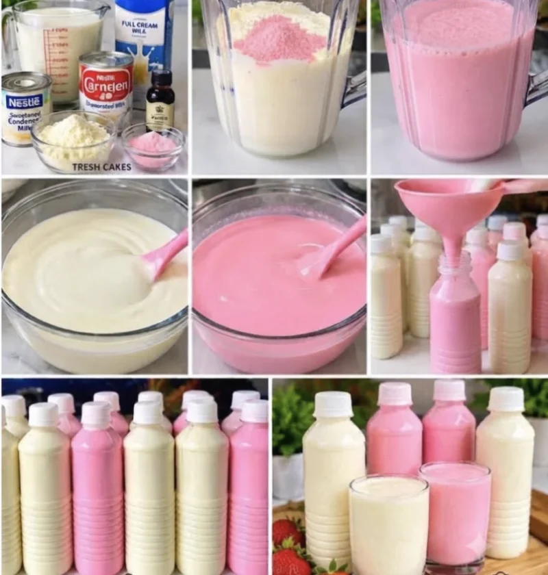 Creamy Homemade Yoghurt Drink