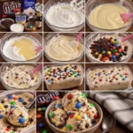 Easy Triple-Layer Chocolate, Vanilla & Orange Ice Cream Bars