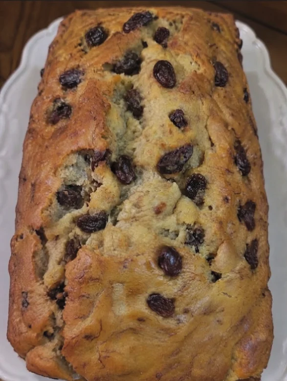 Raisin Banana Bread