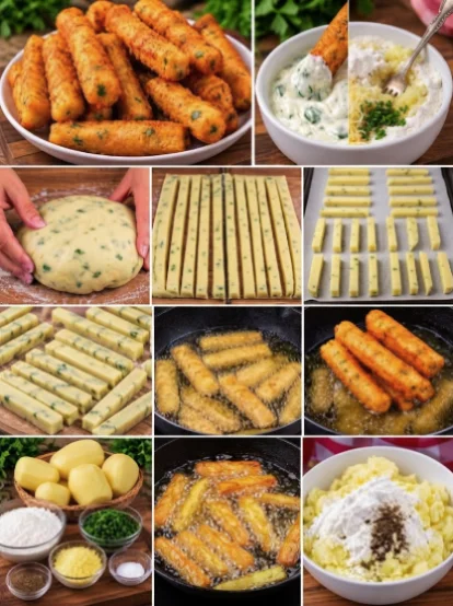 Crispy Potato Sticks