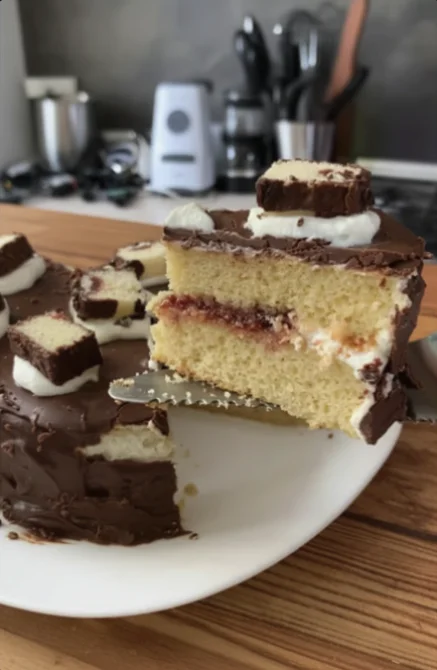 pastel gansito